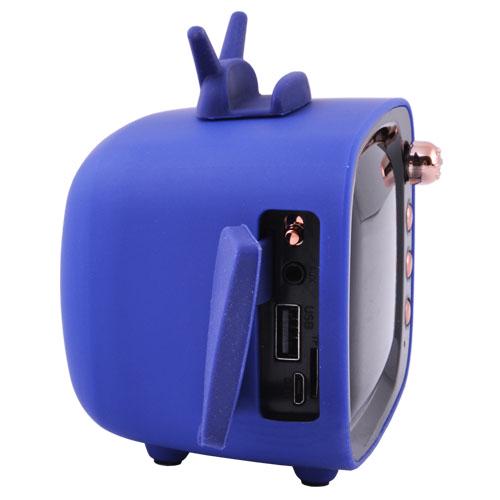 ᐉ Портативная колонка E29 TV Good Sound Bluetooth с подставкой и часами