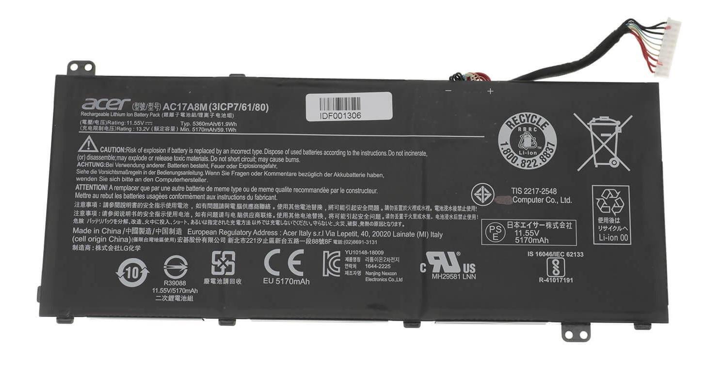 Аккумулятор для Acer Spin SP314-52 (7987442)