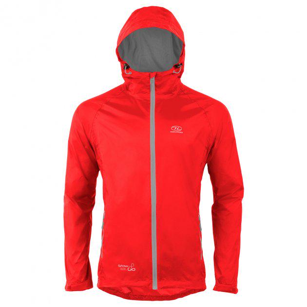 Куртка Highlander Stow & Go Pack Away Rain Jacket 6000 мм M Red (1073-927487)