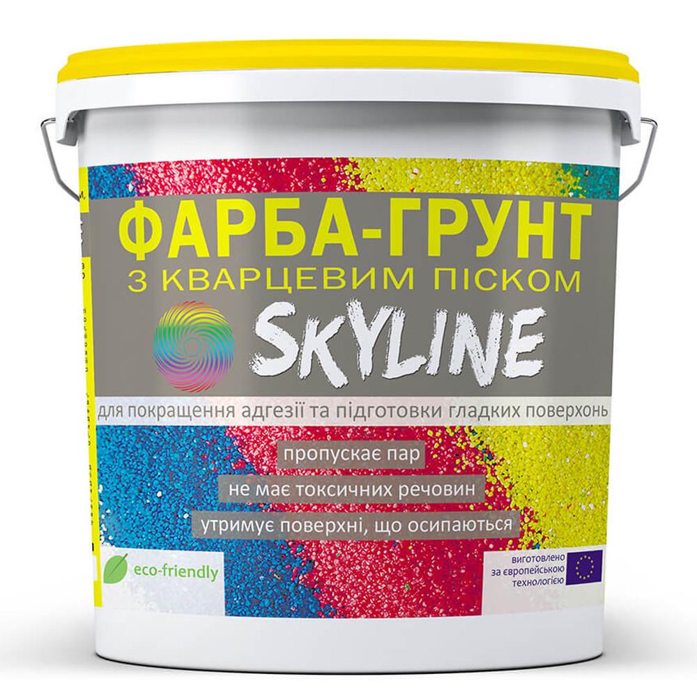 Фарба-грунт акрилова з кварцовим піском SkyLine 1,4 кг (2487178892) Фарба-грунт акрилова з кварцовим піском SkyLine 1,4 кг (2487178892)