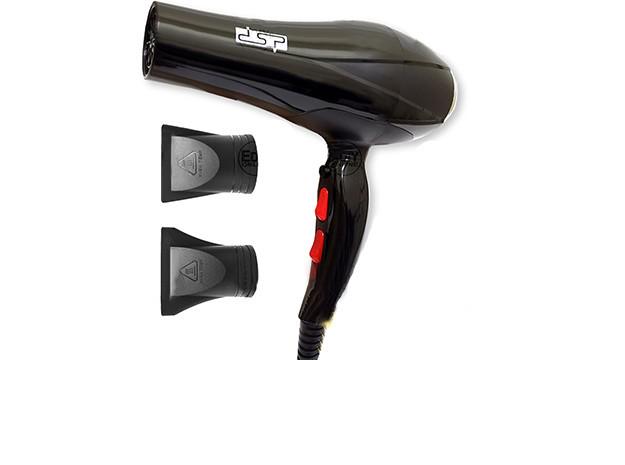Фен для укладки волос DSP 30102 c насадками Черный - фото 4 Фен для укладки волос DSP 30102 c насадками Черный - фото 4