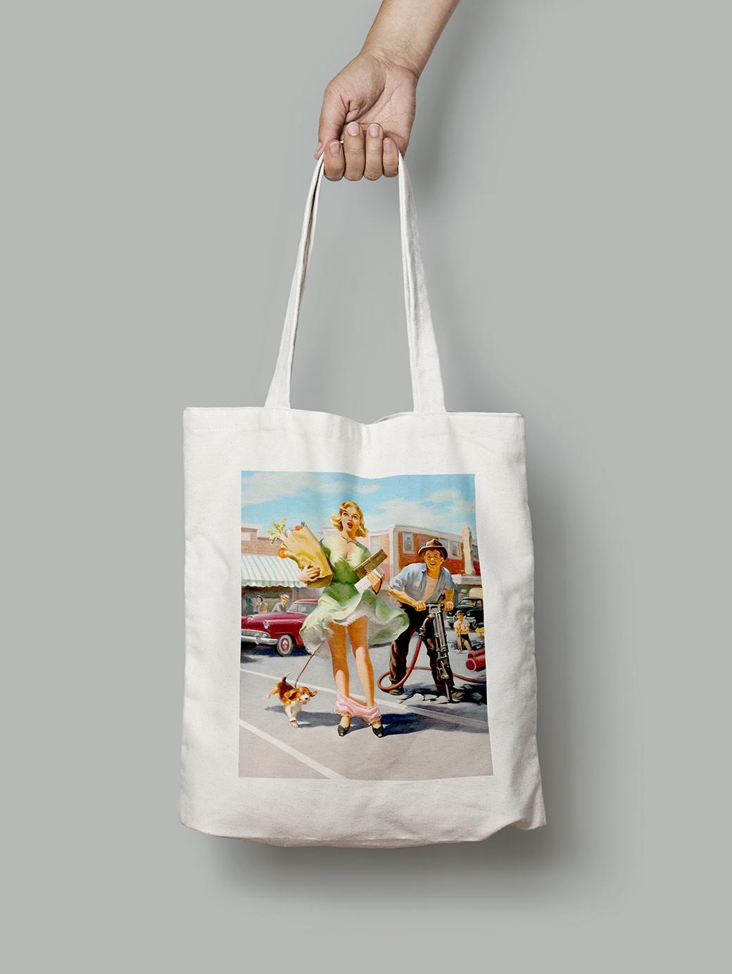 Эко-сумка Встряска. Арт Фрам шопер (pin_up1726007_Bag) Эко-сумка Встряска. Арт Фрам шопер (pin_up1726007_Bag)