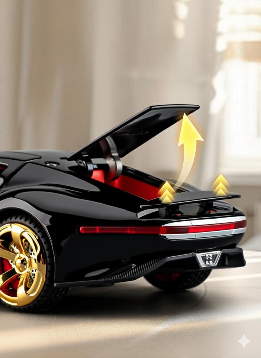 Машина колекційна Mercedes-Benz Vision AMG металева з інерційним механізмом 1:32 Чорний (30487812) - фото 4 Машина колекційна Mercedes-Benz Vision AMG металева з інерційним механізмом 1:32 Чорний (30487812) - фото 4