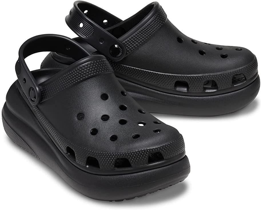 Сабо жіночі Crocs Classic Crush Clog Black Чорний (27625)