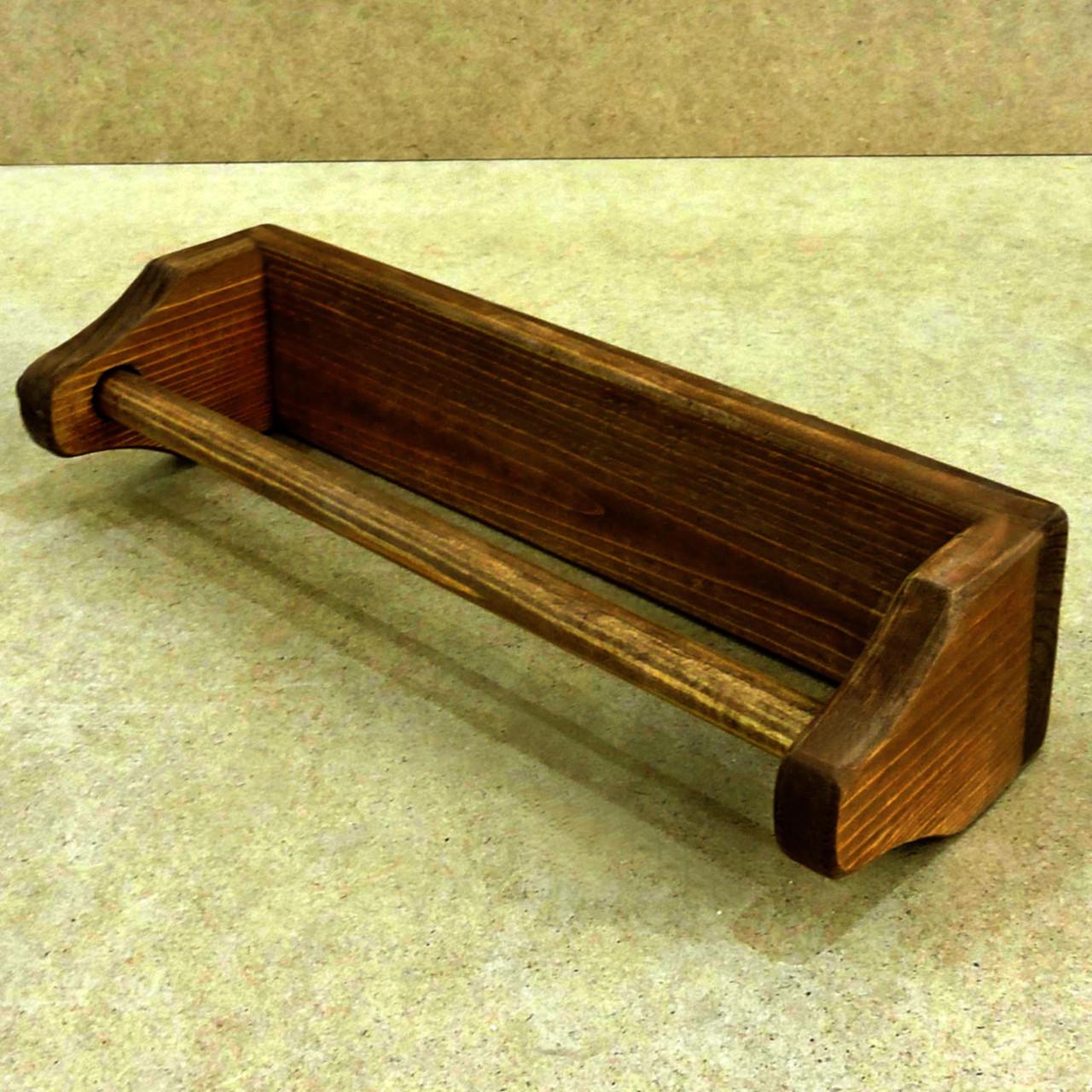 Тримач для паперових рушників з дерева Гурон Латте (ДКП-000216)