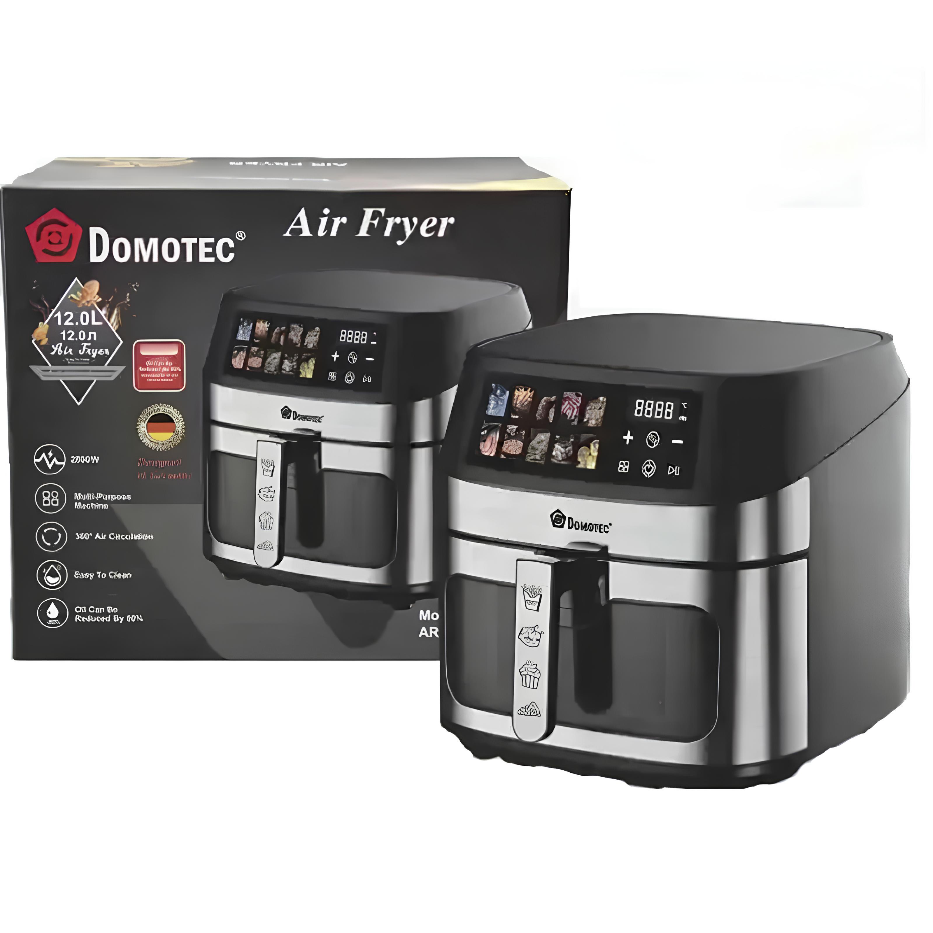 Аэрофритюрница Domotec MS-3222 12 л 2800 Вт (ML-04972)