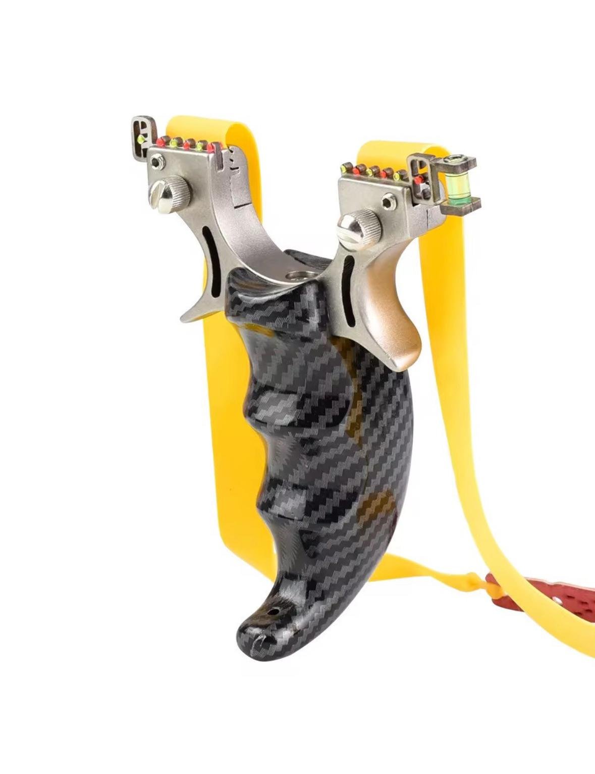 Рогатка ударна SFU Carbon Horn металева з прицілами (0012)