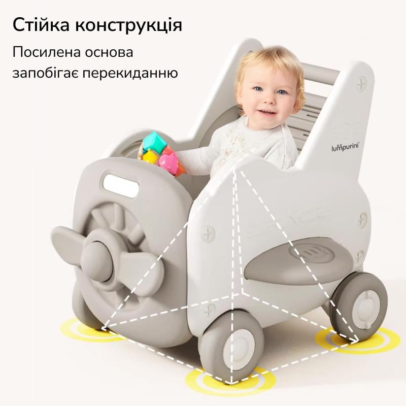 Тележка детская для катания Lumpurini Rigoberto 4в1 (SQXTC003) - фото 3 Тележка детская для катания Lumpurini Rigoberto 4в1 (SQXTC003) - фото 3