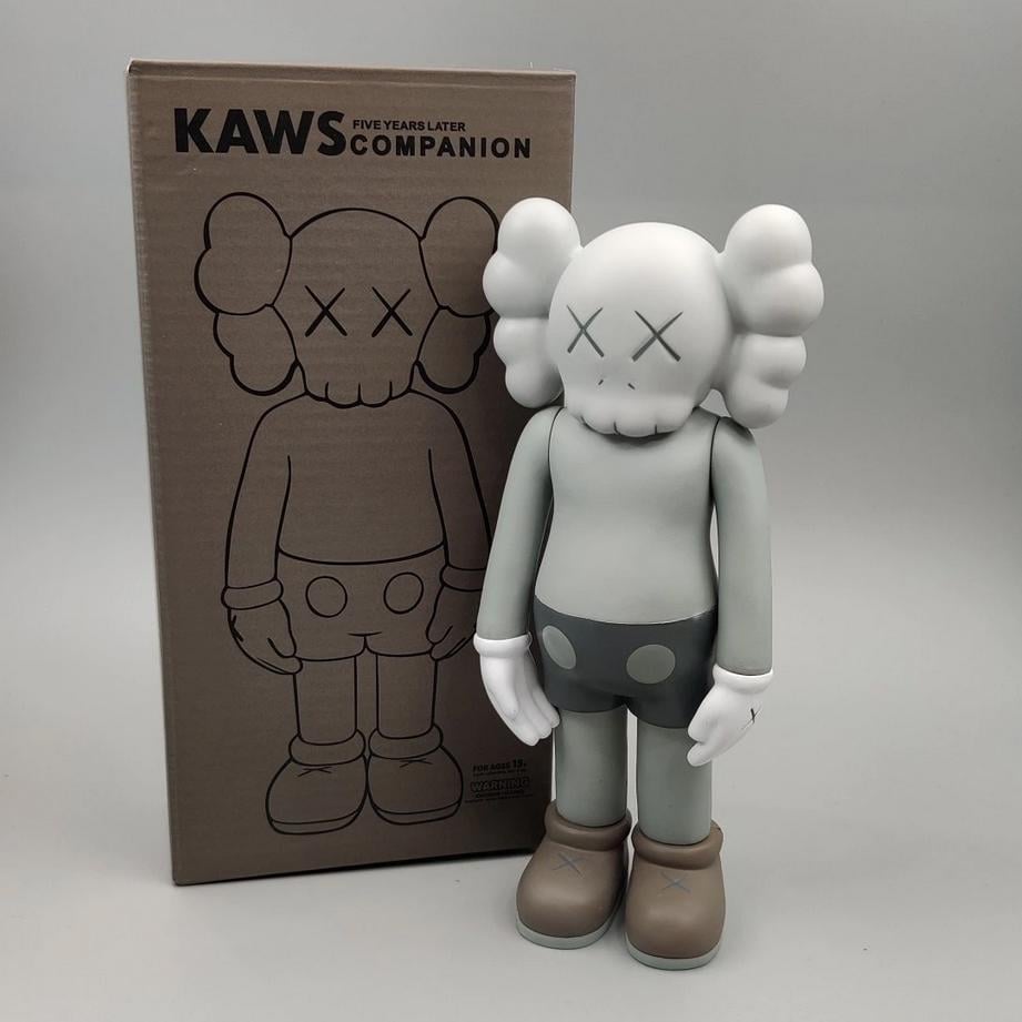 Статуэтка RESTEQ Kaws Companion 18 см Серый (VA-Kaws 18 cm) - фото 4