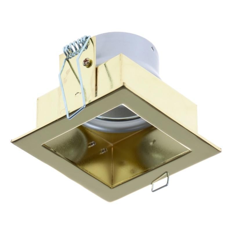 Светильник точечный квадрат HDL-07-WL3 BRASS MR16