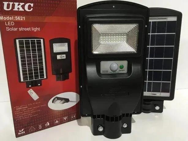 Фонарь уличный UKC Solar Street Light 1VPP Remote 45 Вт Черный - фото 5