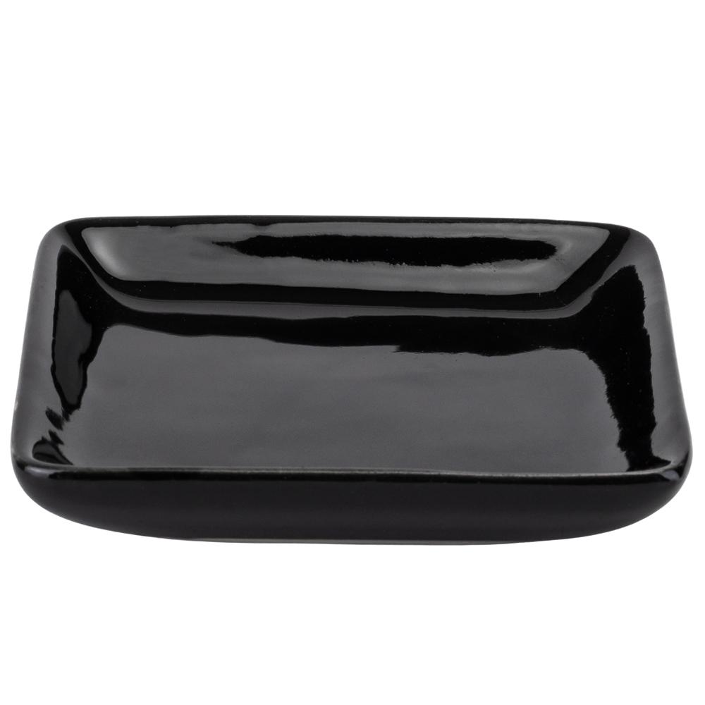 Набор для ванной комнаты Elisey Снежная чистота 18 см Черный (9190-002) - фото 3 Набор для ванной комнаты Elisey Снежная чистота 18 см Черный (9190-002) - фото 3