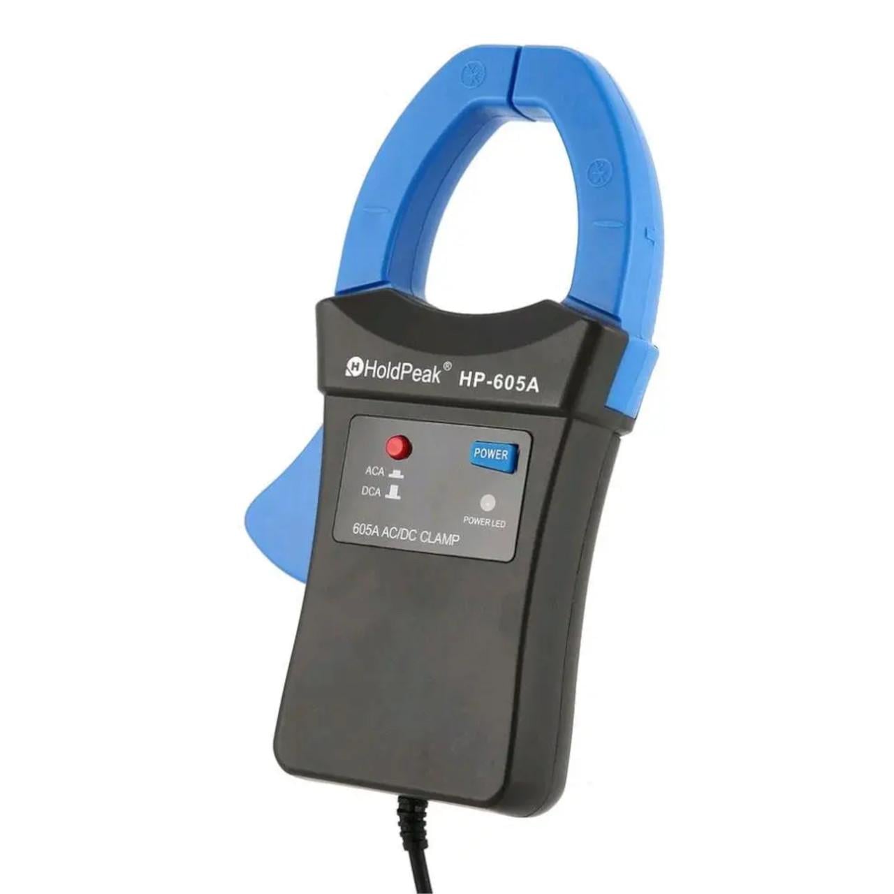 Адаптер-клещи HoldPeak HP-605A токоизмерительные 600A AC/DC