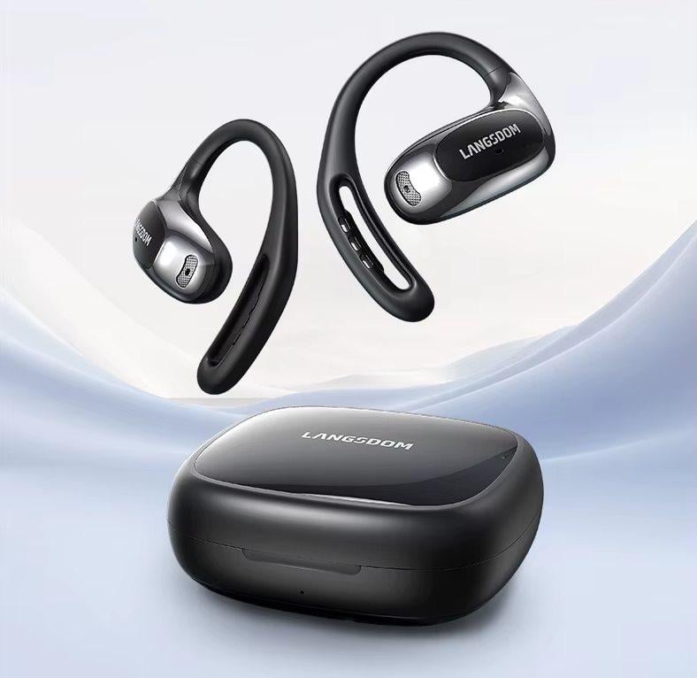 Наушники костные Bluetooth 5.4 Langsdom TE-10 Pro с шумоподавлением костной (26654656) - фото 3 Наушники костные Bluetooth 5.4 Langsdom TE-10 Pro с шумоподавлением костной (26654656) - фото 3