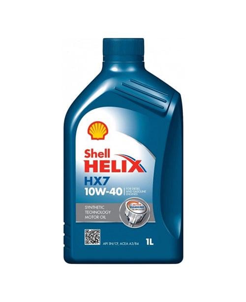 Моторное масло SHELL Helix HX7 10w40 1 л SN/CF A3/B4 Синий Моторное масло SHELL Helix HX7 10w40 1 л SN/CF A3/B4 Синий