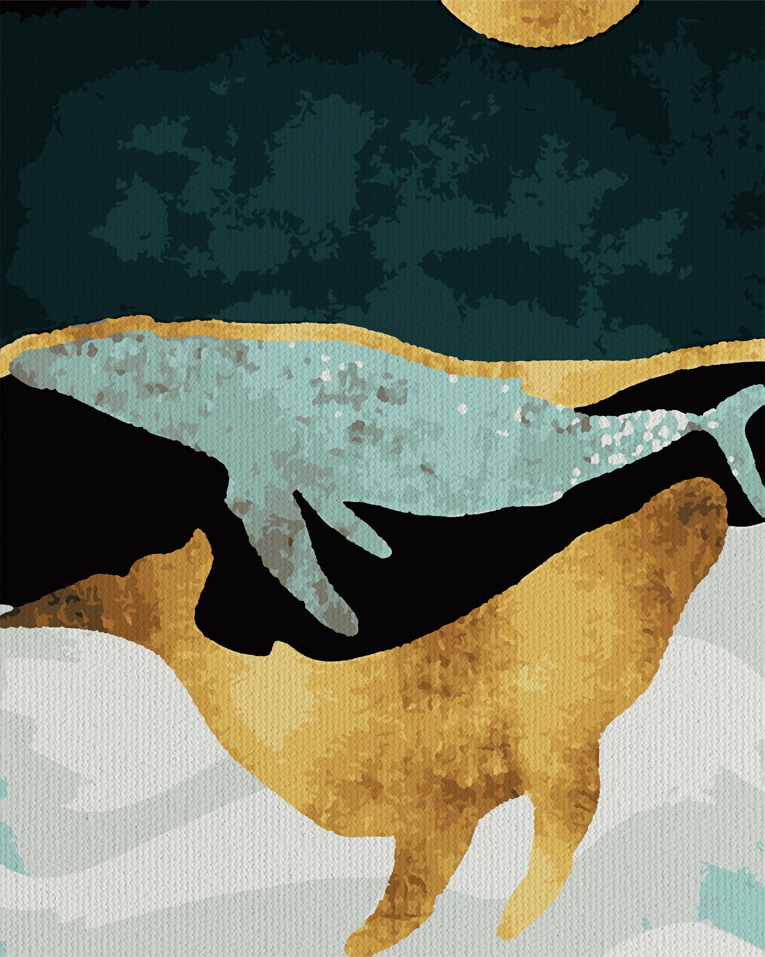 Картина по номерам Create Me Танец тени и света с металлизированными/золотыми красками 40х50 см (СМ-0710-2) - фото 2 Картина по номерам Create Me Танец тени и света с металлизированными/золотыми красками 40х50 см (СМ-0710-2) - фото 2