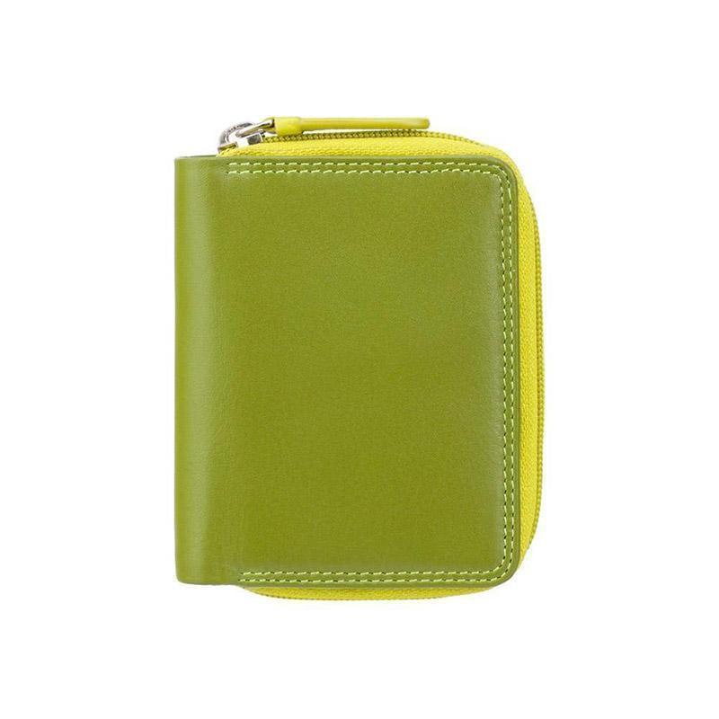 Кошелек женский кожаный Visconti Hawaii с RFID Lime Multi (RB53 LIME M)