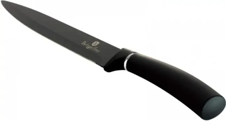 Кухонный нож слайсерный Berlinger Haus BH-2480/2 из нержавеющей стали 200 мм Black/Silver (2574983453)