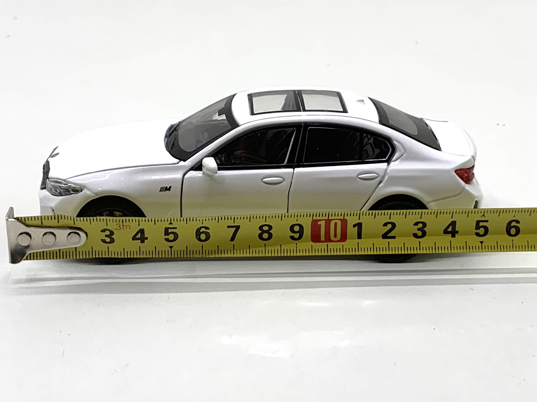 Машина TK Union Group BMW M3 металопластик 1:32 звук/світло/інерція Білий (ТК-10105) - фото 6