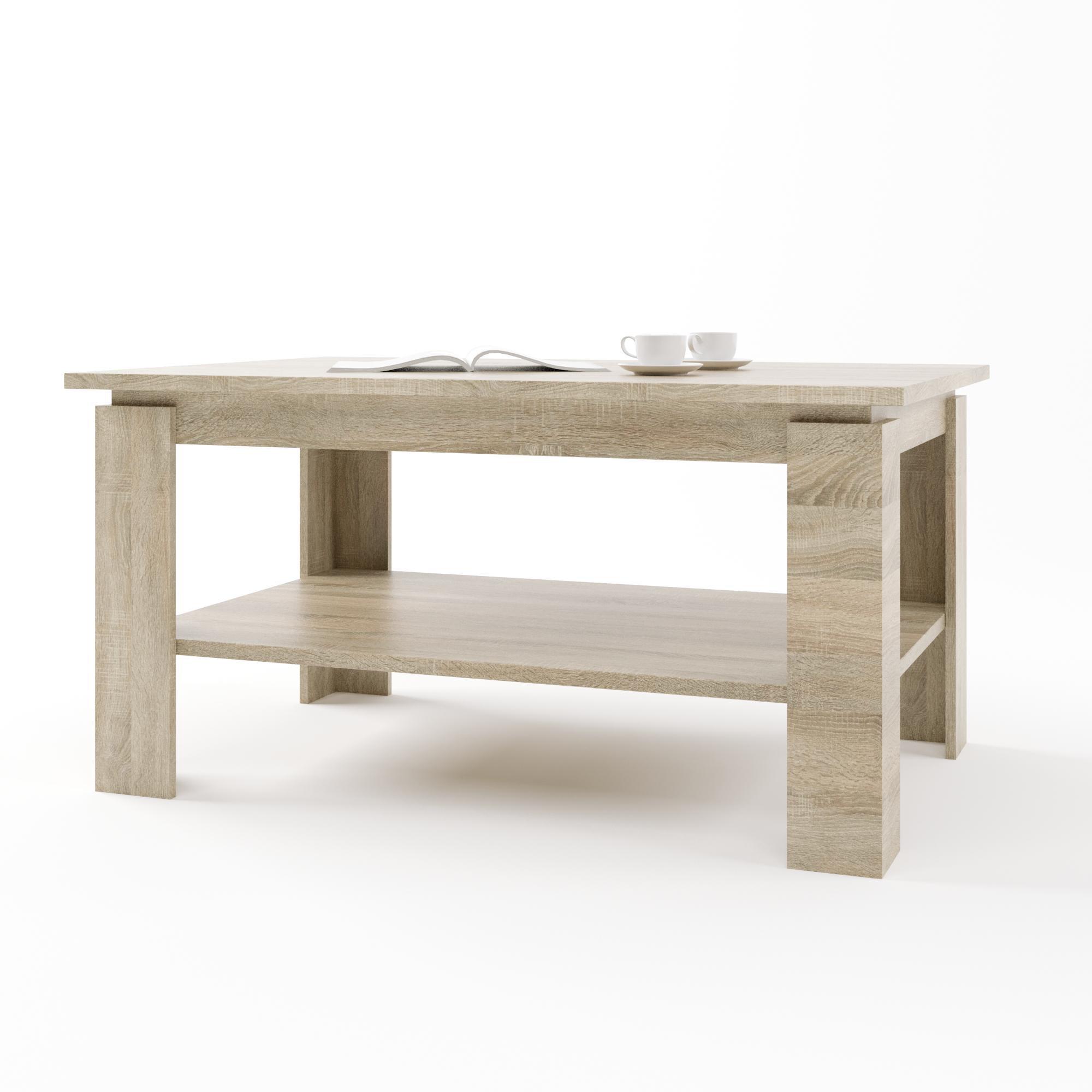 Стол журнальный Эверест Соната СЖ-910 для гостиной Дуб сонома (ES-10346)