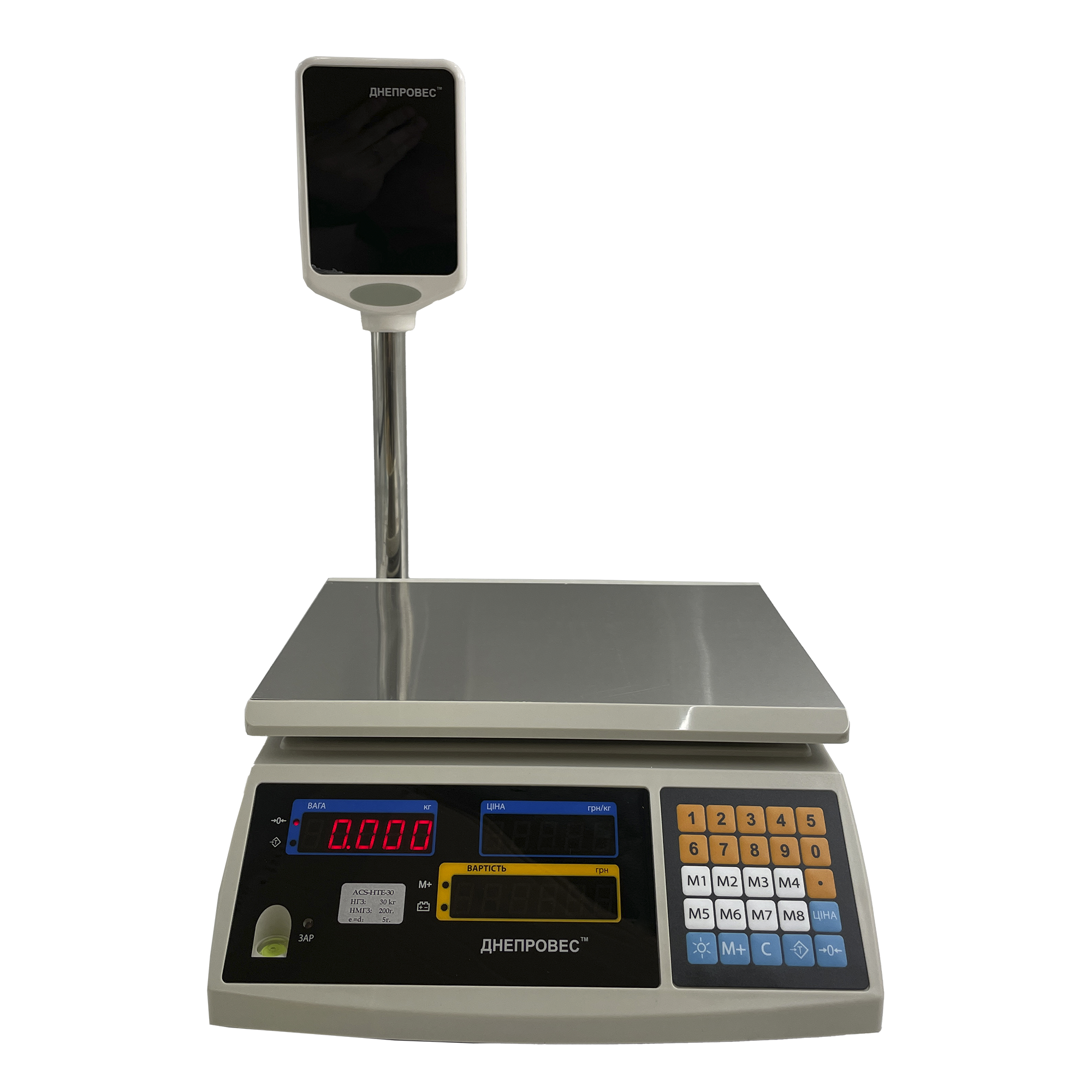 Торговые весы Днепровес ВТД-ЕД 3 кг (1034)