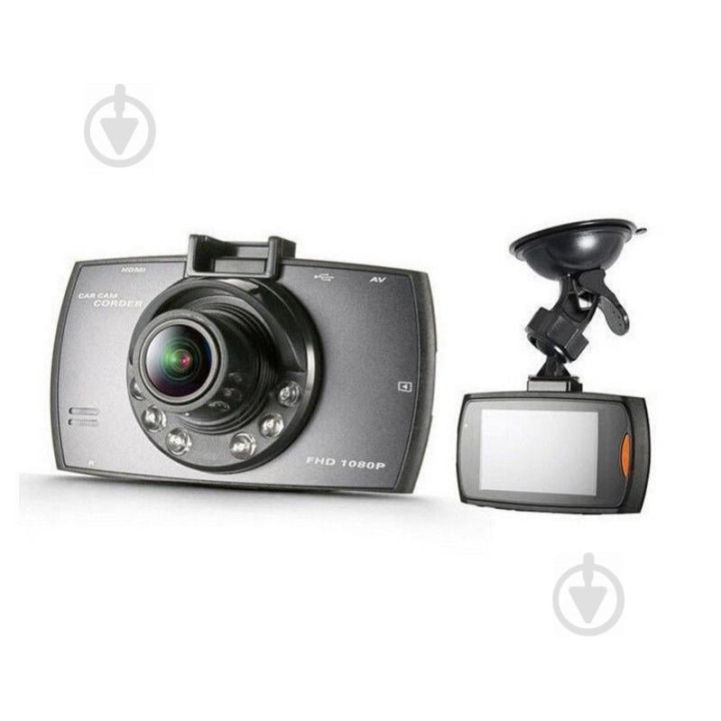 Автомобільний відеореєстратор HD 129 Black-Gray (av032-hbr) - фото 5