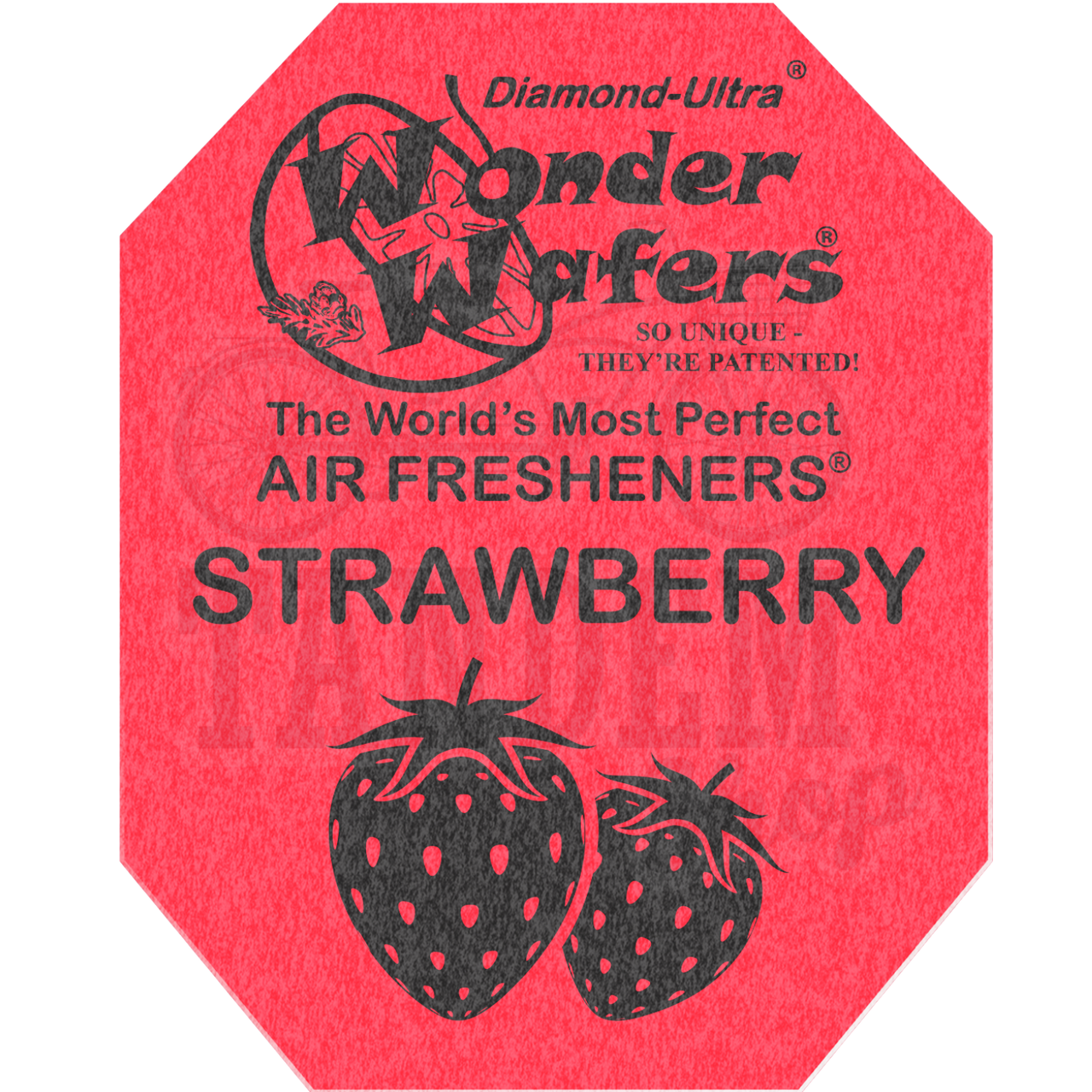 Ароматизатор у пластинці Wonder Wafers Strawberry 65x50 мм