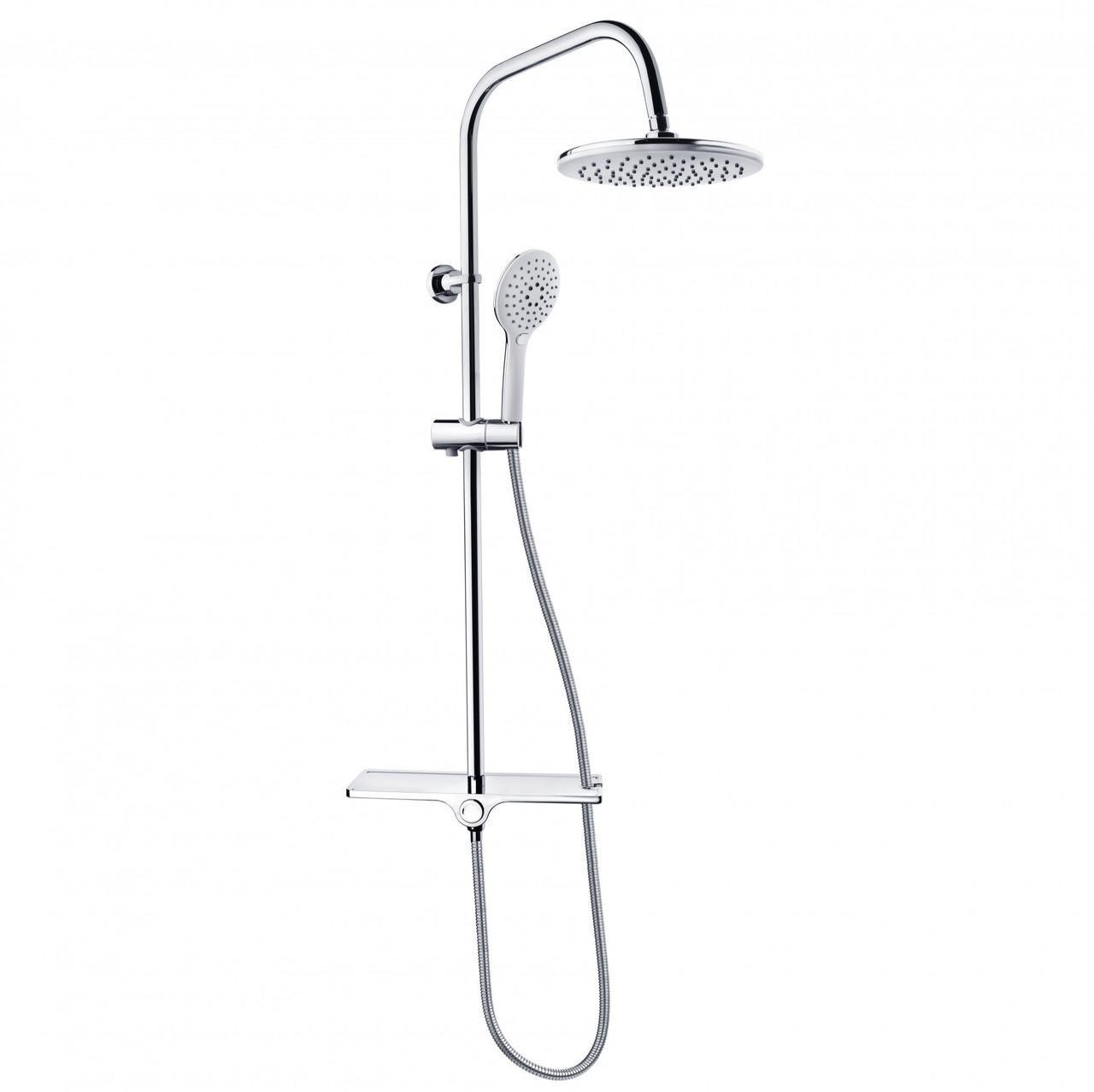 Колона для душу Perla SPLASH без змішувача з аксесуарами Хром (PSF2001)