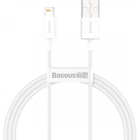 Кабель BASEUS Superior Series USB Lightning 2,4A 1 м White (CALYS-A02)