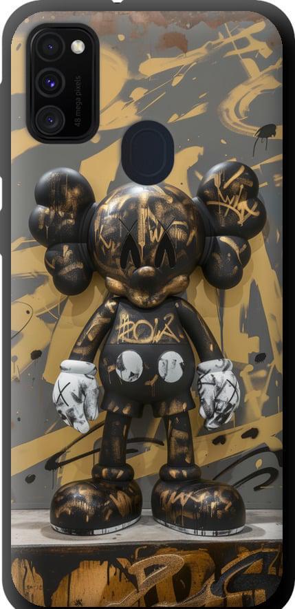 Чехол на Samsung Galaxy M21 M215F Bronze kaws (6097b-2016-42517)