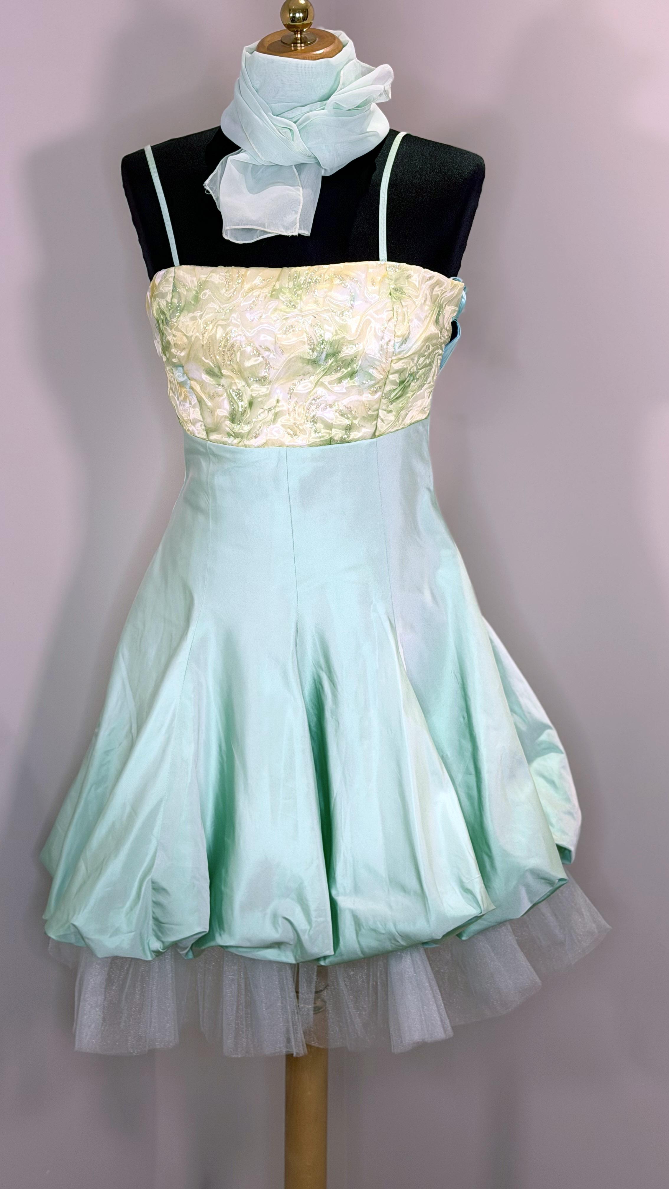 Плаття-сарафан Decolte M Cалатовий хамелеон (6682238)