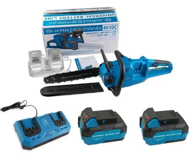 Пила ланцюгова акумуляторна Kraissmann 3502 AKS-BL20UL/2 (29823997) - фото 8 Пила ланцюгова акумуляторна Kraissmann 3502 AKS-BL20UL/2 (29823997) - фото 8