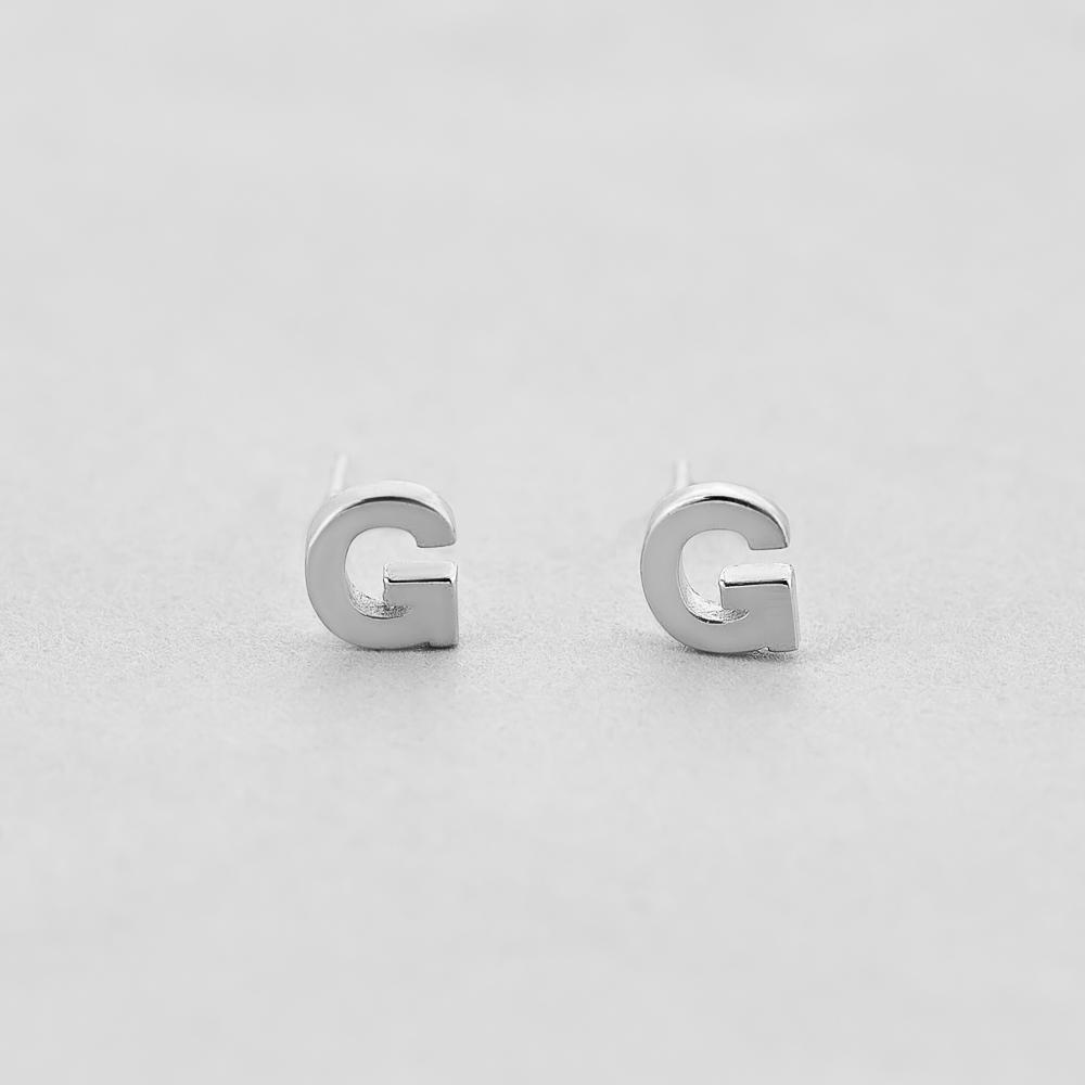 Серьги Letter G (20603G)