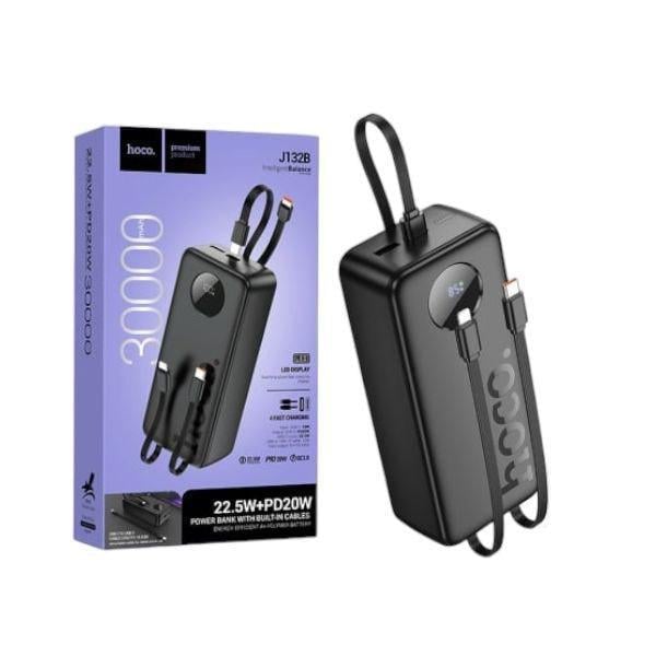 Повербанк Hoco J132B 30000 mAh PD20W+QC3.0 22,5W (23637114)
