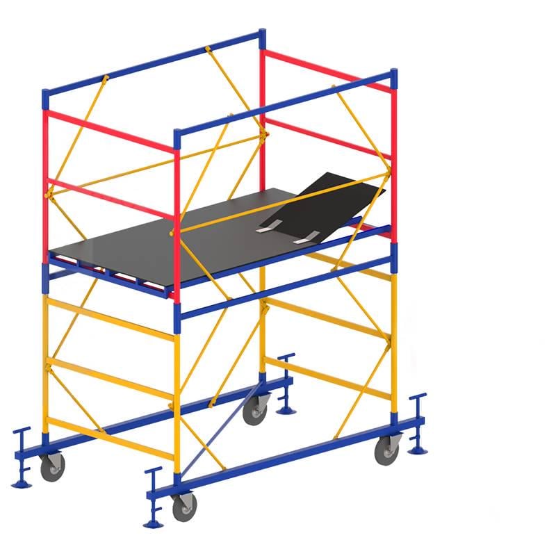 Вышка Тура Атлант с домкратами 1,7х0,8 м высота настила 1,6 м