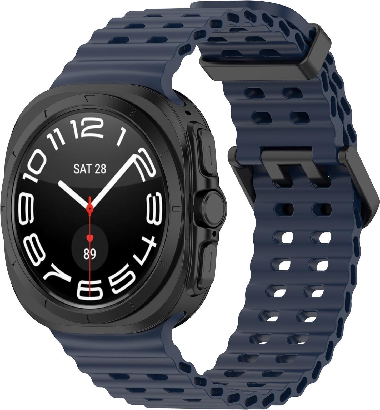 Ремінець силіконовий Coremy для Samsung Galaxy Watch Ultra 2025 Blue (37785-28)