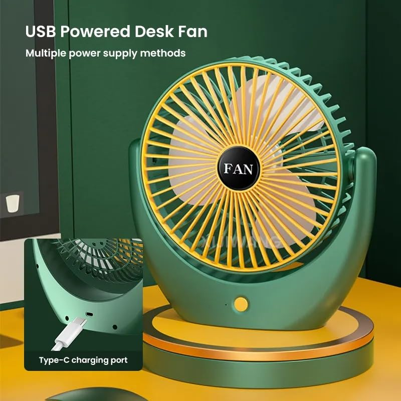 Вентилятор портативний настільний (2612527307) - фото 5