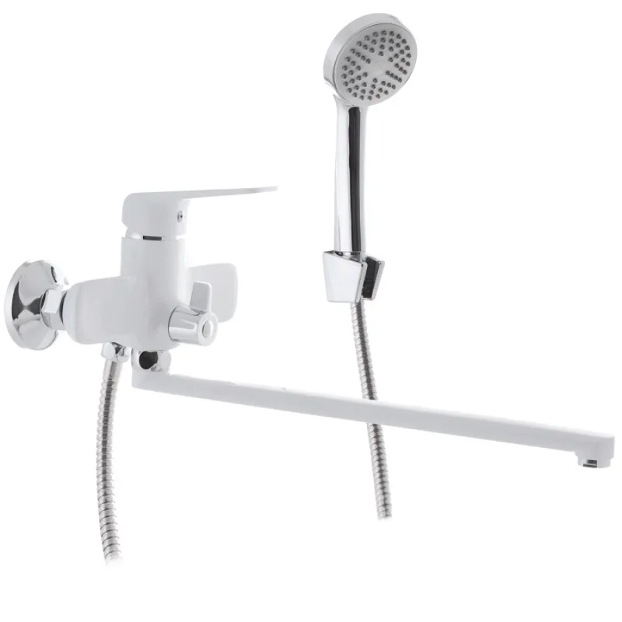 Смеситель для ванной MIXXUS OREGON 006 Euro White (MI5793) Смеситель для ванной MIXXUS OREGON 006 Euro White (MI5793)