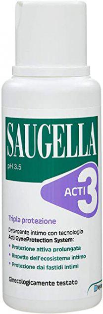 Средство для интимной гигиены Saugella Acti3 Triple Protection 50 мл