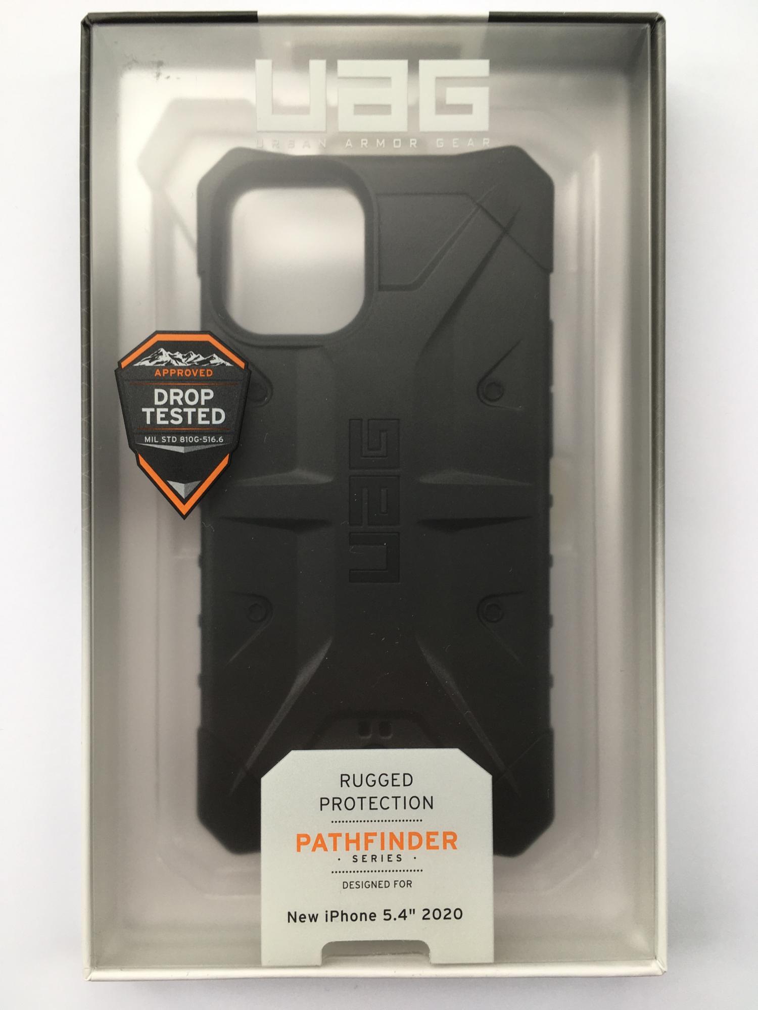 Чехол милитари противоударный оригинальный UAG Pathfinder 112347114040 для Iphone 12 Mini (5.4") Black