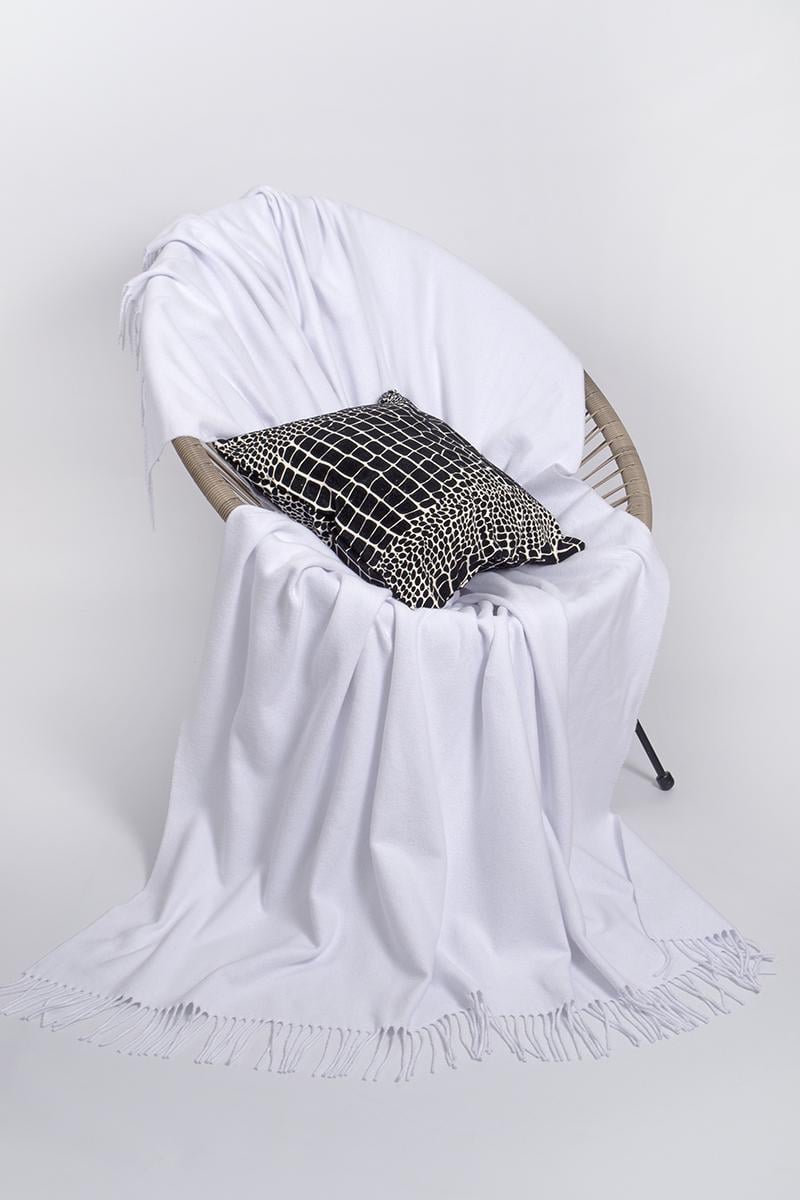 Плед Lotus Zeus-Basic 140х200 см Белый (29026) - фото 4