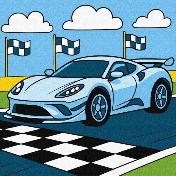 Картина за номерами Ideyka Блискуча перемога 25x25 см (Id-KHO1313)