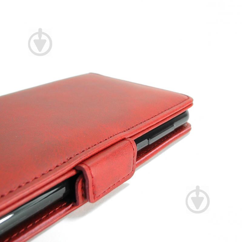 Чохол-книжка Leather Wallet для Nokia 9 PureView Світло-коричневий (hub_tMeL38682) - фото 3