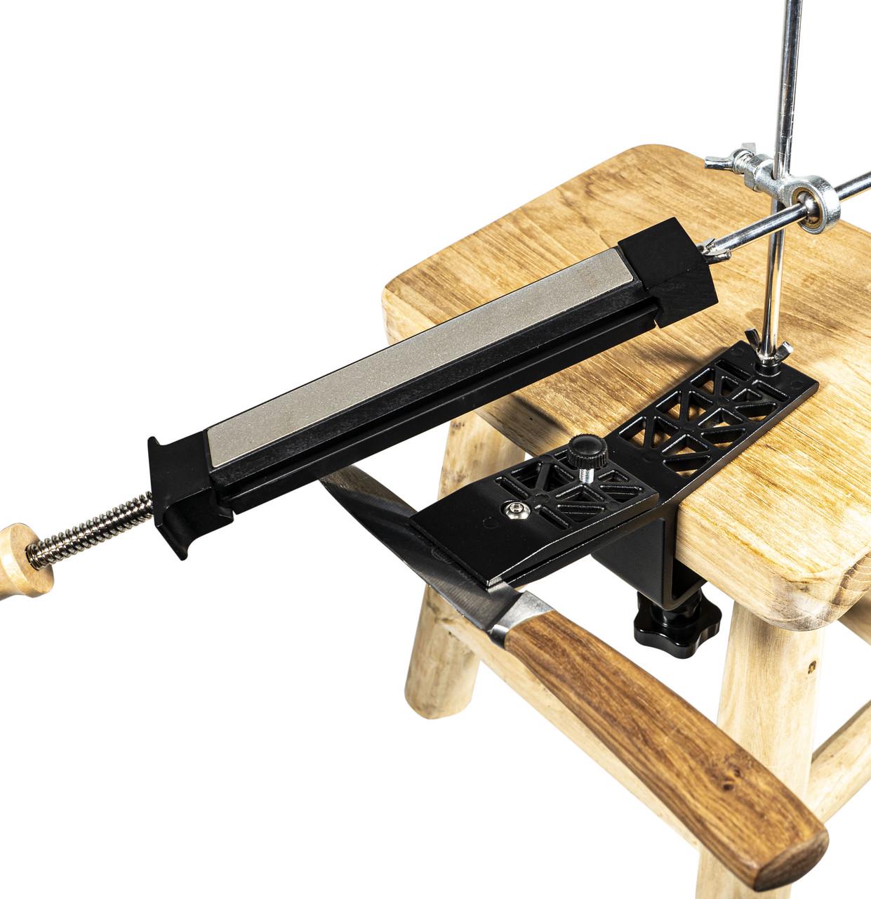 Точилка для ножів Ruixin ULTRA IV LIMITED на струбцині 4 алмазу - фото 5 Точилка для ножів Ruixin ULTRA IV LIMITED на струбцині 4 алмазу - фото 5