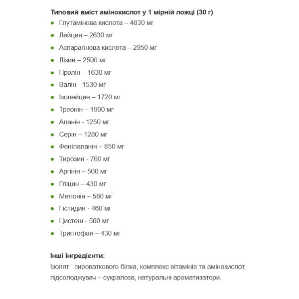 Протеин Powerful Progress Whey Isolate Raspberry 500 г/16 servings (000021203) - фото 3