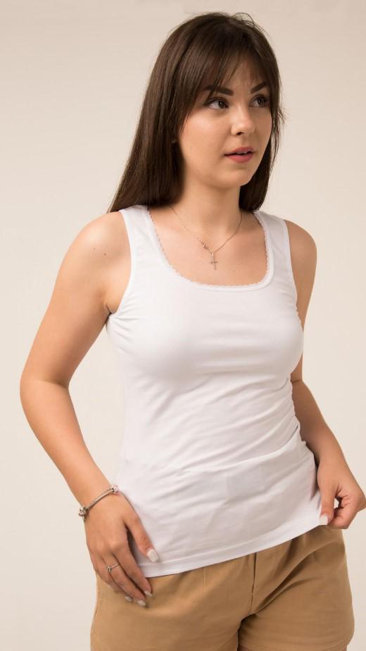 Майка женская Наталюкс L Белый (4621223200041) Майка женская Наталюкс L Белый (4621223200041)