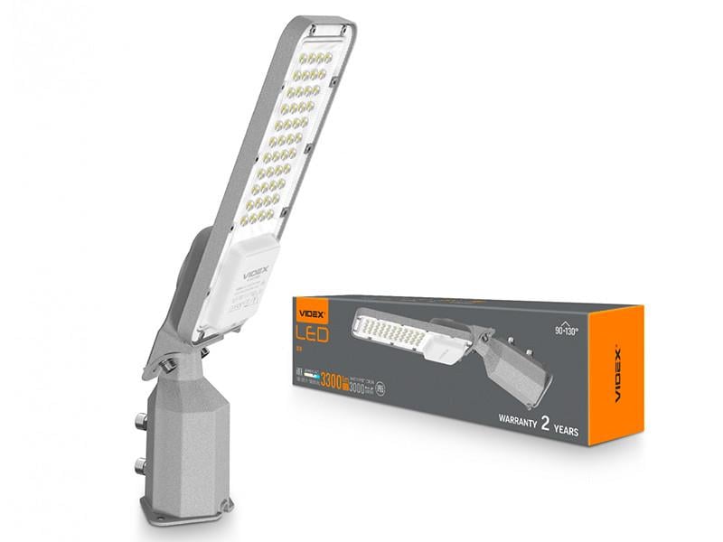 Светильник консольный Videx 30W 3300Lm 5000K 220V IP65 (VL-SLE17-0305)