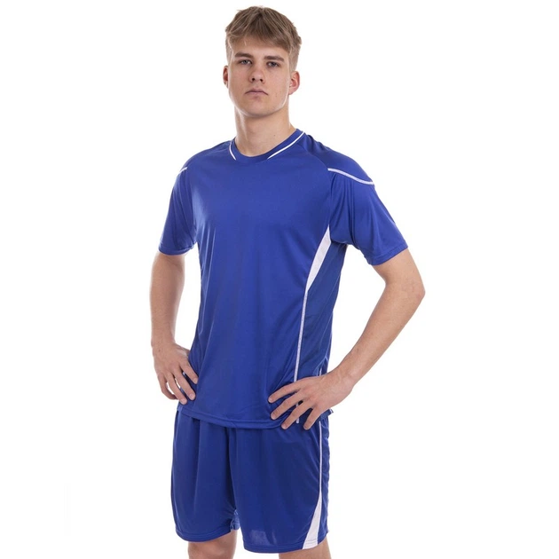Форма футбольная комплект Lingo LD-5018 футболка и шорты 3XL Синий