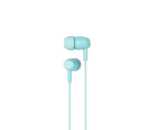 Наушники проводные с микрофоном XO EP50 Mini Jack 3,5 мм Turquoise