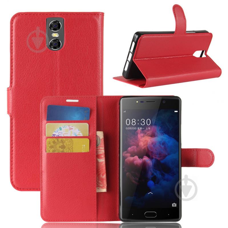 Чехол-книжка Litchie Wallet для Doogee BL7000 Красный (arbc3011) - фото 4